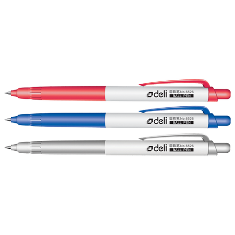 Retractable ball pen 6526, 0.7mm