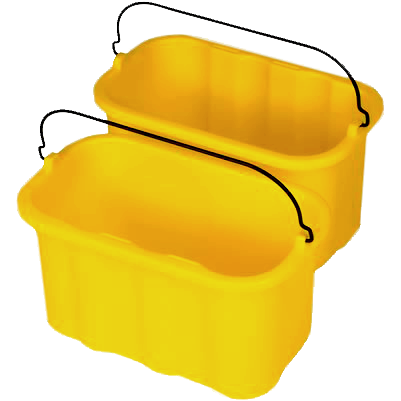 Rubbermaid Cleaning Cart Sanitizing Caddy